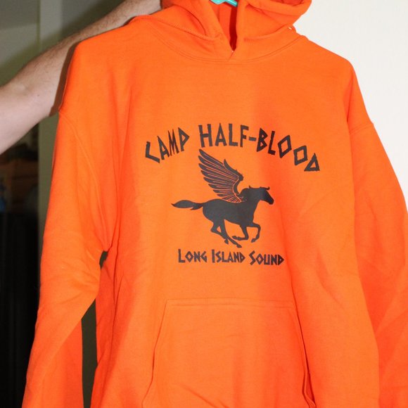 gildan orange hoodie